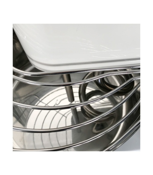 Malaxor cu spirală, cuvă și cap fixe 32 L, 24 kg - Img 2