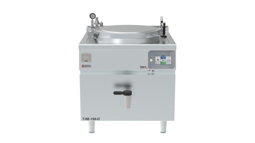 Marmită electrică rotundă T.KE-150-O, 150 litri, 18kW, touchscreen 7'', încălzire indirectă cu abur, TALENT Gastro-Haal - Img 6