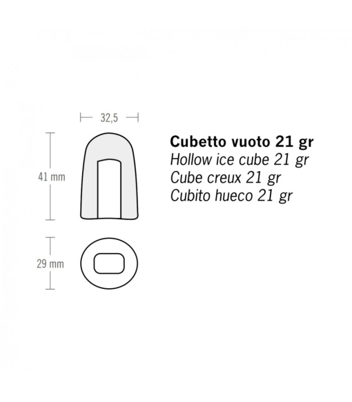 Mașină cuburi (17gr) de gheață 90 kg, 5294 cuburi/24ore - Img 3