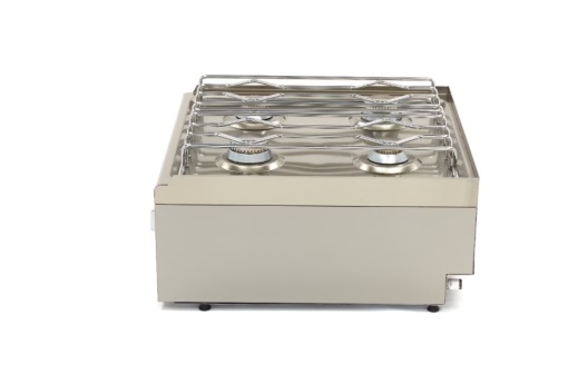 Mașină de gătit pe gaz, 4 arzătoare 17 kW, de banc 600x600x240 mm - Img 4