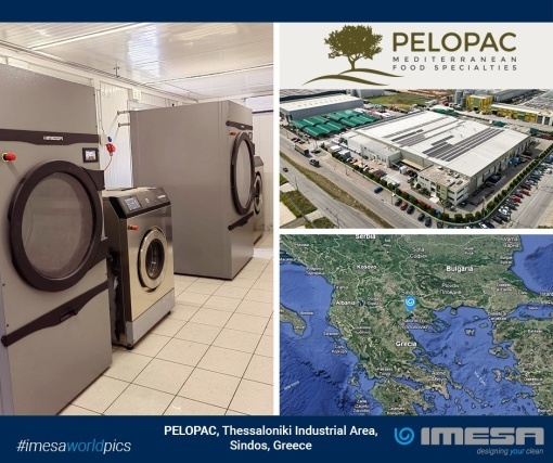 Mașină de spălat profesională rufe Imesa, 14 kg electric + abur - Img 5