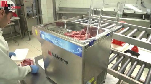 Mașină de tocat carne frigorifică, 500 kg/oră Minerva - Img 4