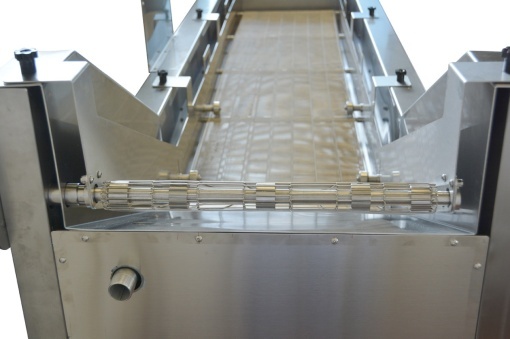 Mașină tip bandă pentru prăjire, friteuză blansare sau fierbere, electrică 440 mm - Img 4