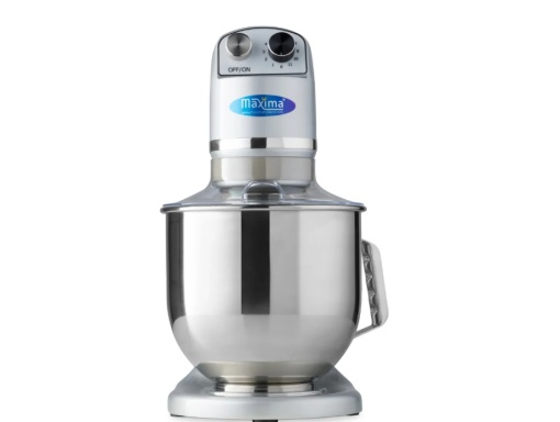 Mixer Argintiu Profesional - 7 L - Până la 2 kg de Aluat, Maxima - Img 15