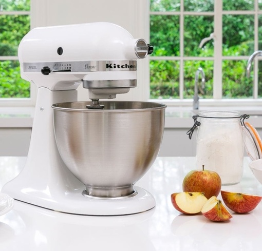 Mixer planetar KitchenAid Classic, alb 4.3 litri - Img 5