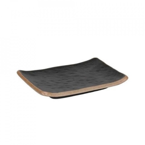 Platou negru sushi 17x12x2,5 cm, set de 4 bucăți, Sucro PuraSangre - Img 4