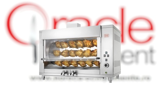 Rotisor planetar electric, 6 țepușe, 36 pui, CB Italia