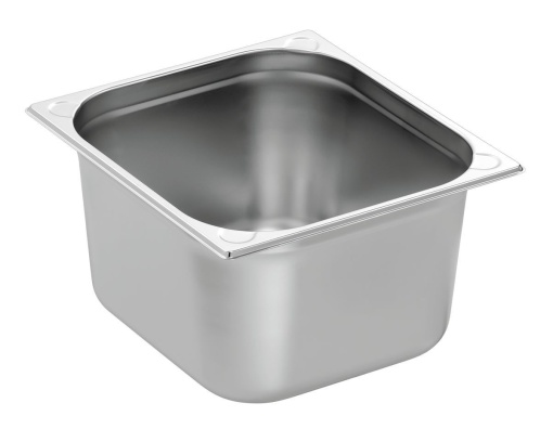 Tavă de inox (suprafață mată) GN2/3 h 200 mm - Img 3