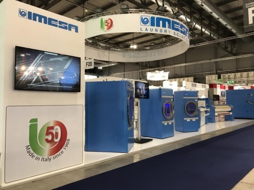 Uscător de rufe profesional Imesa, 55 kg tip încălzire electric - Img 7