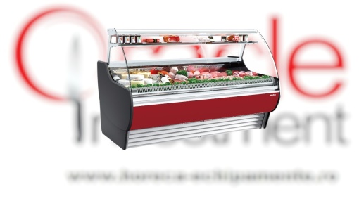 Vitrină frigorifică modulară de expunere 1250x1290 mm fără depozitare, Infrico