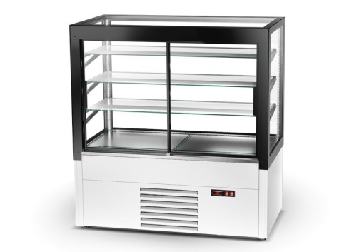 Vitrină frigorifică pentru cofetărie, patiserie 1370 mm - Img 7