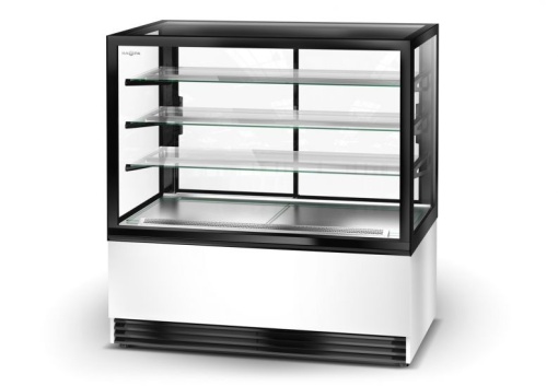 Vitrină frigorifică pentru cofetărie, patiserie 1370x795x1460 mm - Img 5