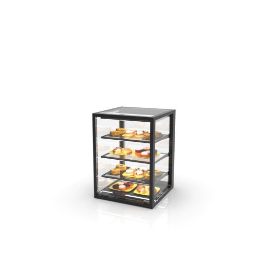 Vitrină neutră cu LED 600x600x815 mm, Sayl - Img 8