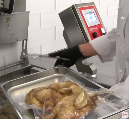 Aparat gătire lentă Sous vide IDROMAX250, ecran tactil, 250 litri, +90°C, 13kW, 400V, Valko - Img 8