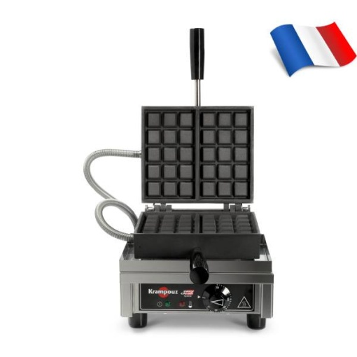 Aparat profesional de vafe 3×5 Bruxelles, 31x26x22h cm - Img 2
