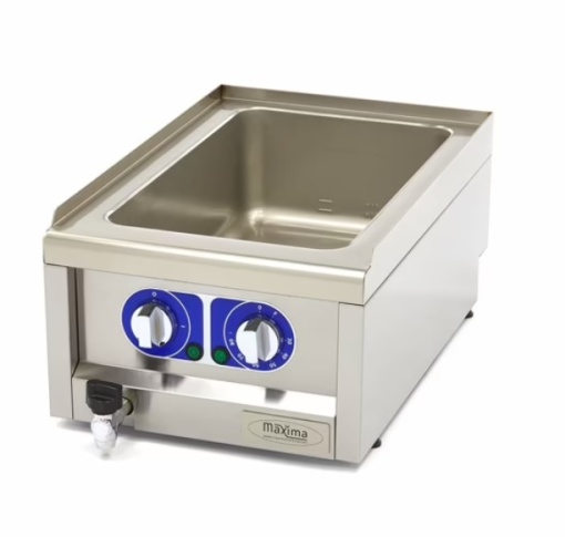 Bain Marie electric GN 1/1 cu robinet de scurgere, Maxima - Img 5