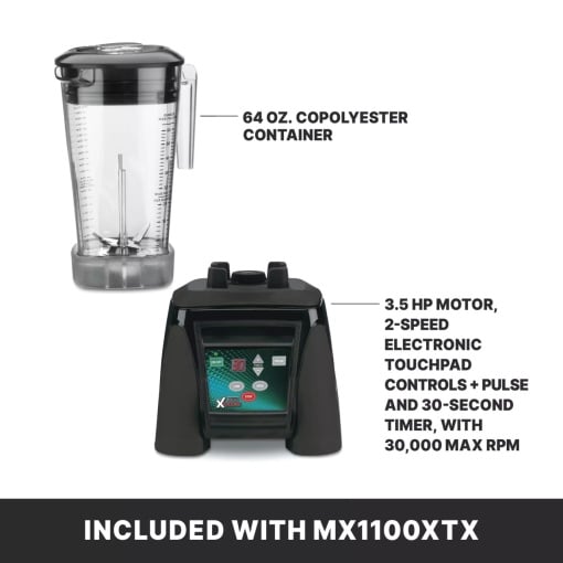 Blender profesional de mare putere, 1,9 Litri Waring XTreme - Img 3
