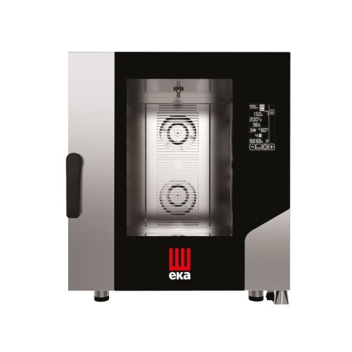 Cuptor electric combisteamer 6 tăvi GN2/1 digital, Millenial Eka Italia - Img 5