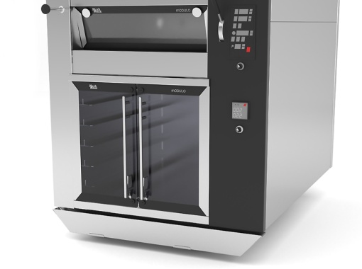 Cuptor electric pentru panificație cu 4 vetre, (8 tăvi 60x40/vatră), hotă și dospitor - Img 6