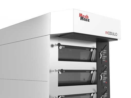 Cuptor modular electric MECH-MASZ Modulo 2 pentru brutării, cofetării şi patiserii, 3 vetre 2x60x40cm - Img 9