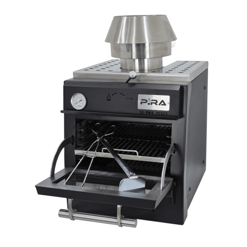 CUPTOR pe CĂRBUNI SERIA PRO HOME, PIRA 50 Black AB (pentru interior) - Img 11