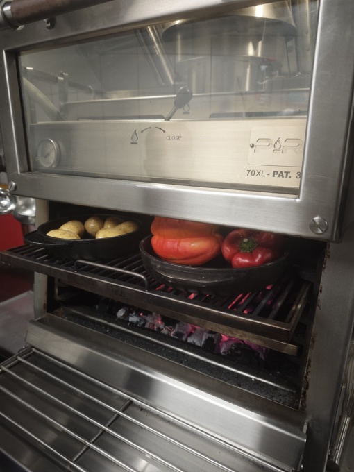 Cuptor pentru steak pe carbuni, deschidere verticala, Pira 70 XL Silver ED - Img 6
