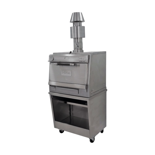 Cuptor pentru Steak pe cărbuni, deschidere verticală, Pira 80 Silver SD - Img 4