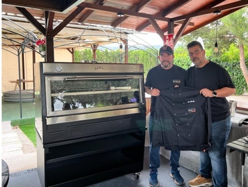 Cuptor pentru Steak pe cărbuni, PIRA 120 Lux AB - Img 8