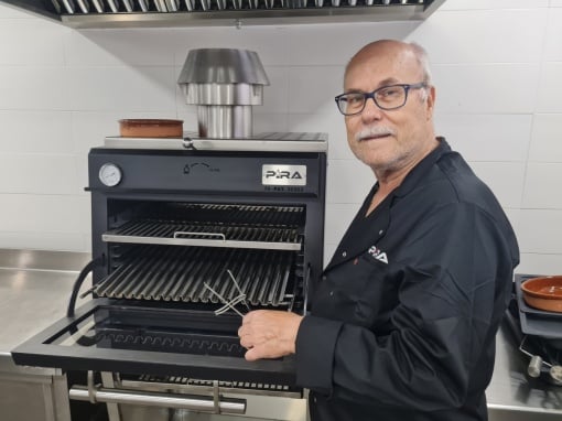 Cuptor pentru Steak pe cărbuni, Pira 70 Black AB - Img 15