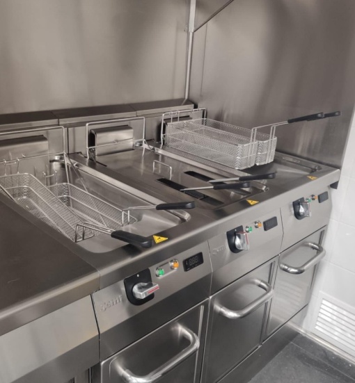 Friteuză electrică 8 Litri, cu suport deschis Jemi - Img 4