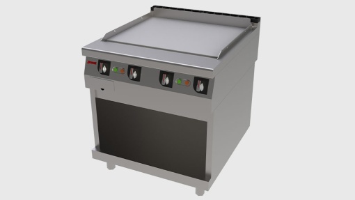 Fry top electric cu suprafață netedă, Jemi - Img 2