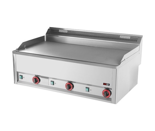 Gratar Fry-top electric neted 480×970 mm - Img 2