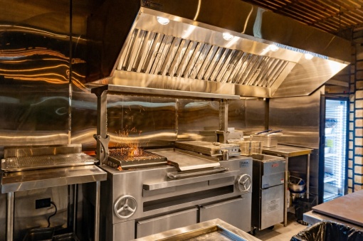 Grătar profesional Barbeque pentru Steak pe cărbuni, PIRA BBQ Combi Silver 150 - Img 9