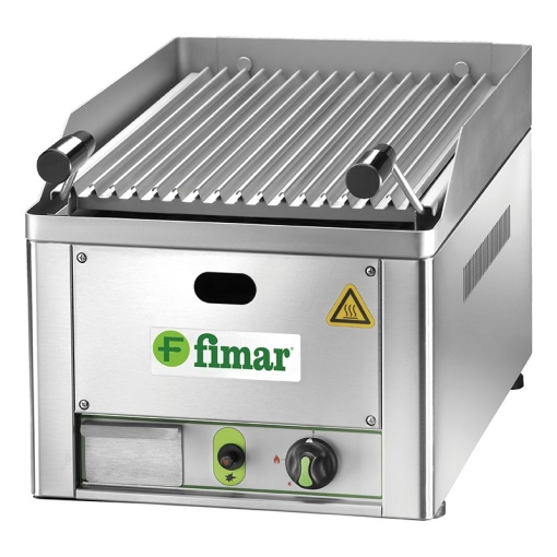 Grill pe gaz cu rocă vulcanică 312x483 mm, Fimar - Img 2