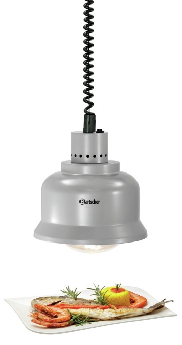 Lampă retractabilă cu încăzire Bartscher IWL250D SW, 114273 - Img 4