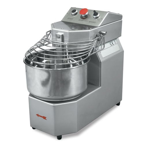 Malaxor cu spirală, 2 viteze, cuvă fixă 8 kg - Img 3
