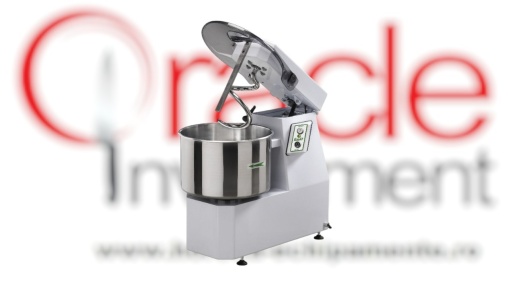 Malaxor cu spirală, cap rabatabil și cuvă fixă, 38 kg, Fimar