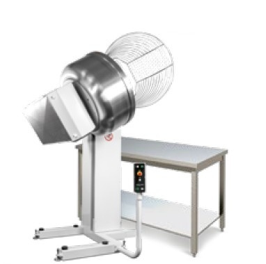 Malaxor cu spirala si lift pentru masa, 450 l/300 kg - Img 2