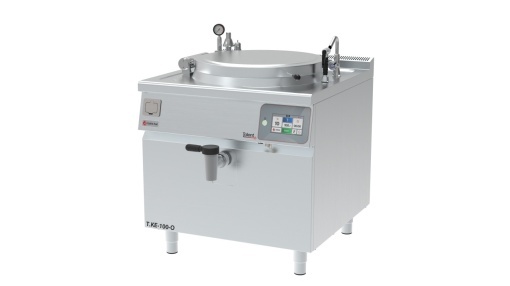 Marmită electrică rotundă T.KE-100-O, 100 litri, 12kW, touchscreen 7'', încălzire indirectă cu abur, TALENT Gastro-Haal - Img 6