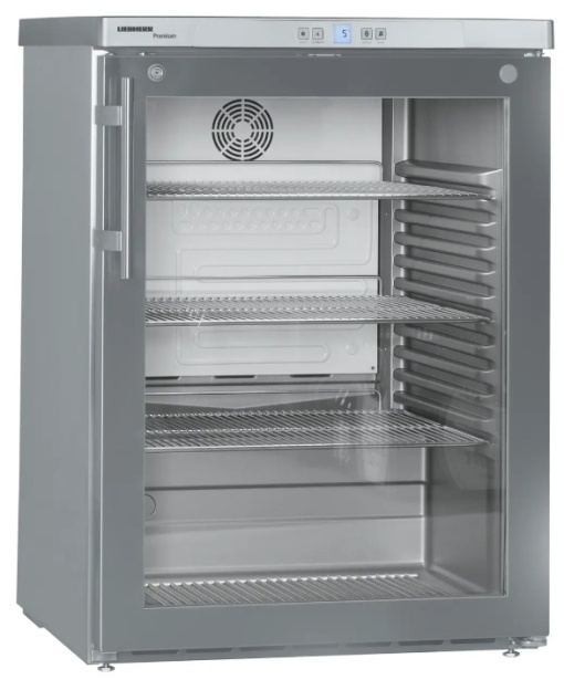 Mini frigider, minibar răcire dinamică, 43 litri, Inox, Liebherr - Img 2