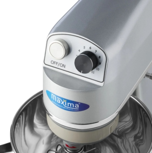 Mixer Argintiu Profesional - 7 L - Până la 2 kg de Aluat, Maxima - Img 12