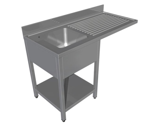SPALATOR 1 CUVA CU PICURATOR, POLITA SI SPATIU PENTRU MASINA DE SPALAT