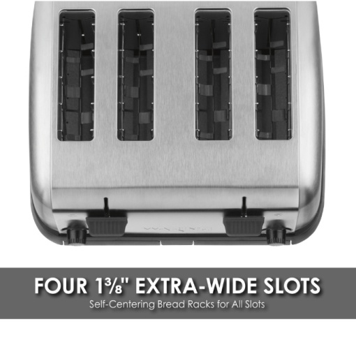 Toaster de pâine profesional, 4 sloturi, Waring - Img 2