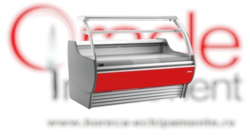 Vitrină frigorifică modulară de expunere, fără depozitare, BARCELONA 2500x1290 mm, Infrico