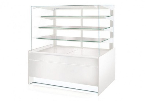 Vitrină frigorifică pentru cofetărie, patiserie 1020x890x1450 mm - Img 4