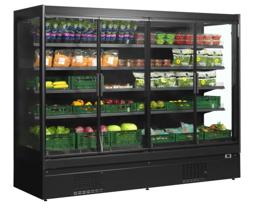 Vitrină frigorifică Supermarket 1540 Litri cu ușă de sticlă, Tefcold - Img 6