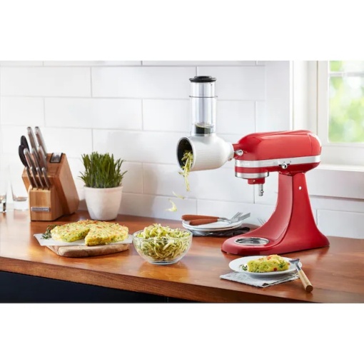 Accesoriu KitchenAid pentru feliat și răzuit legume, fructe și cașcaval - Img 16