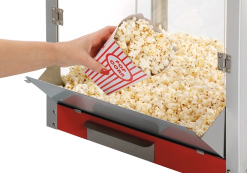 Aparat de făcut popcorn, stil Vintage Cinema - Img 2