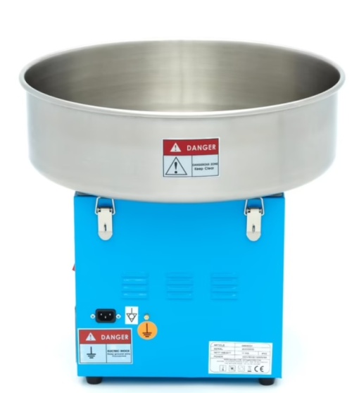 Aparat de făcut Vată de Zahăr - Ø 52 cm - Albastru, Maxima - Img 7
