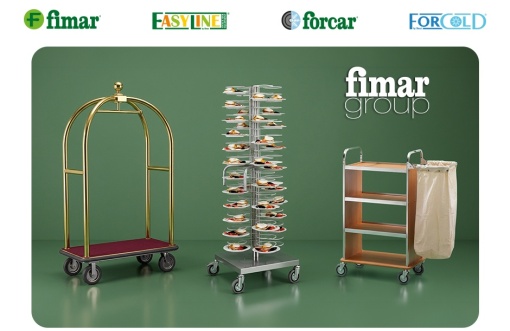 Cărucior Hotel transport valize și haine, Forcar - Img 5